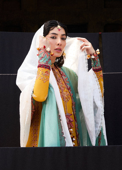 Hussain Rehar | Nirmal SS 25 | Masam M Orange Lawn