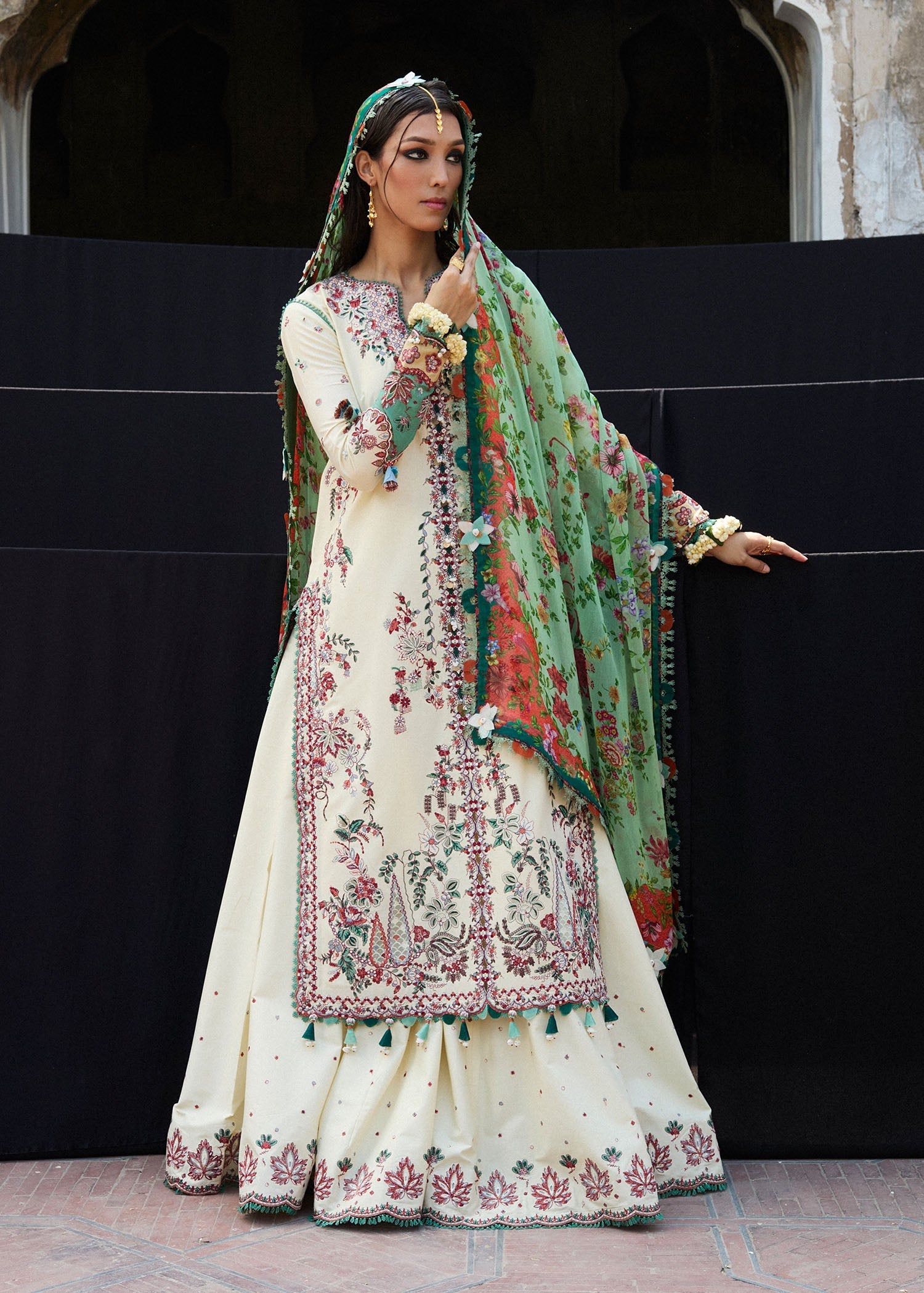 Hussain Rehar | Nirmal SS 25 | Sahil XS Pearl White Lawn