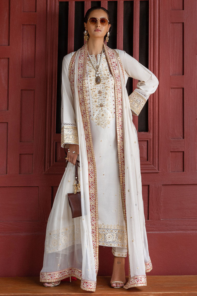 Mushq | Nuvera Raw Silk | Elnaz - Pakistani Designer Dress - by Mushq - Type : Ladies Clothes - 100% Original at Saira Sultan
