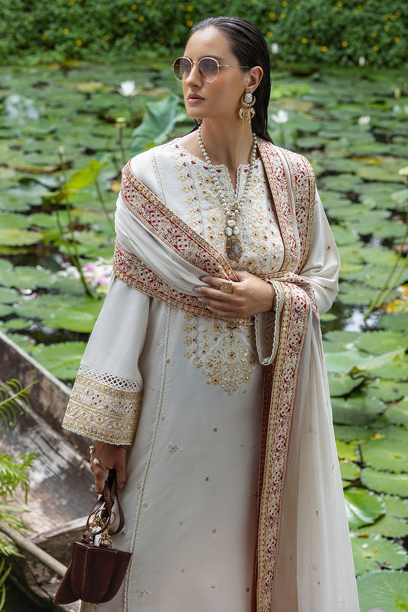 Mushq | Nuvera Raw Silk | Elnaz - Pakistani Designer Dress - by Mushq - Type : Ladies Clothes - 100% Original at Saira Sultan