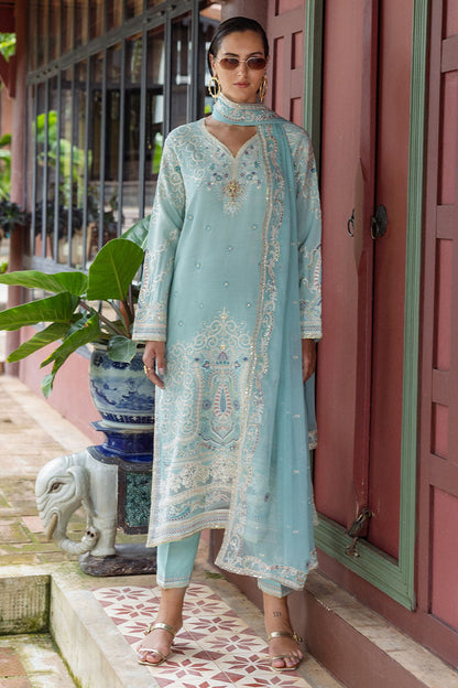 Mushq | Nuvera Raw Silk | Freyelle - Pakistani Designer Dress - by Mushq - Type : Ladies Clothes - 100% Original at Saira Sultan