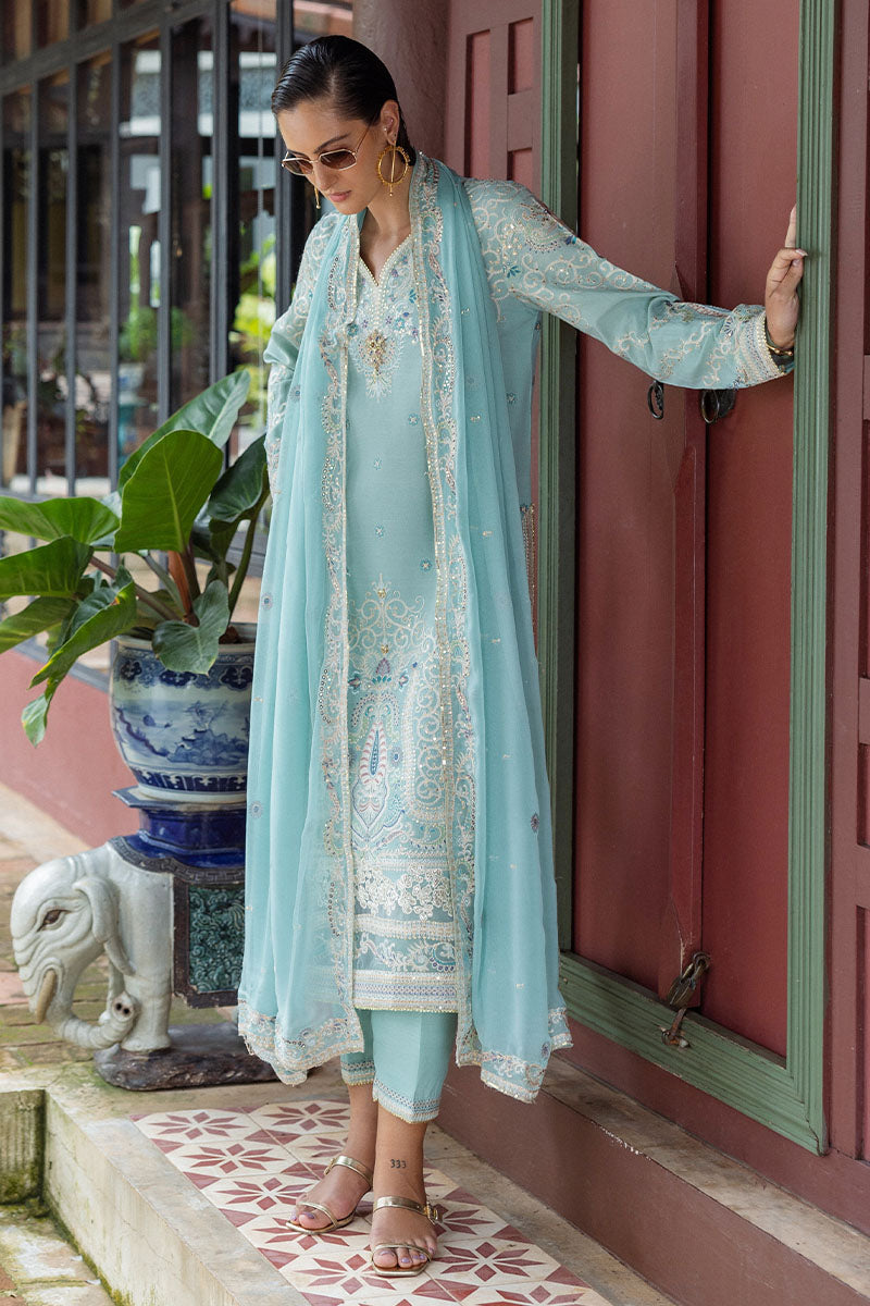 Mushq | Nuvera Raw Silk | Freyelle - Pakistani Designer Dress - by Mushq - Type : Ladies Clothes - 100% Original at Saira Sultan