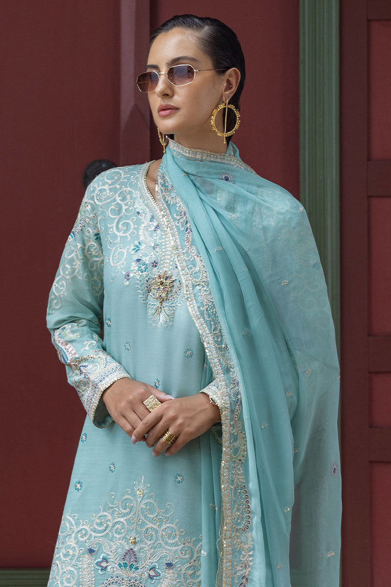 Mushq | Nuvera Raw Silk | Freyelle - Pakistani Designer Dress - by Mushq - Type : Ladies Clothes - 100% Original at Saira Sultan