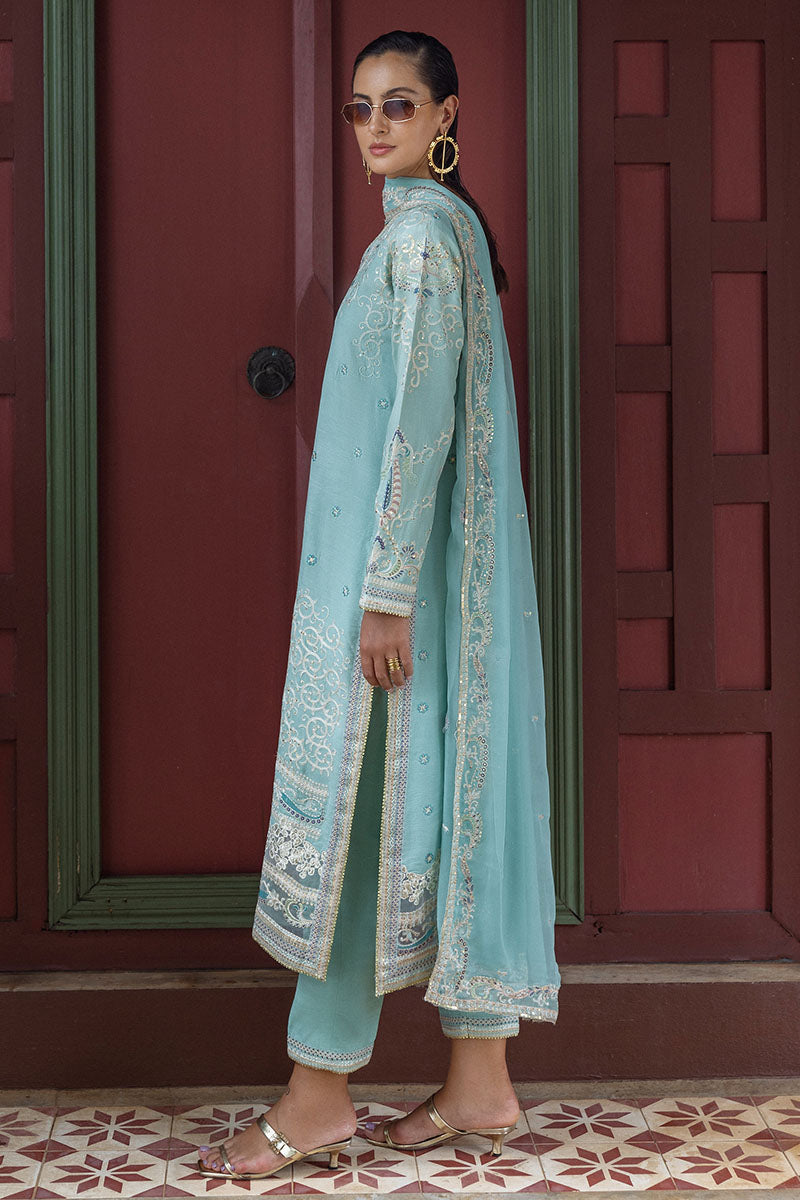 Mushq | Nuvera Raw Silk | Freyelle - Pakistani Designer Dress - by Mushq - Type : Ladies Clothes - 100% Original at Saira Sultan