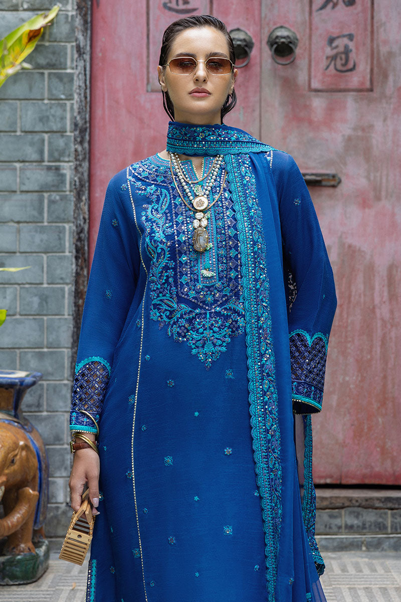 Mushq | Nuvera Raw Silk | Marisette - Pakistani Designer Dress - by Mushq - Type : Ladies Clothes - 100% Original at Saira Sultan