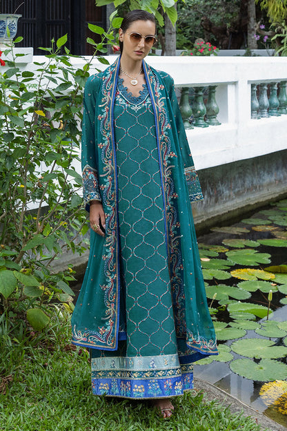 Mushq | Nuvera Raw Silk | Valene - Pakistani Designer Dress - by Mushq - Type : Ladies Clothes - 100% Original at Saira Sultan