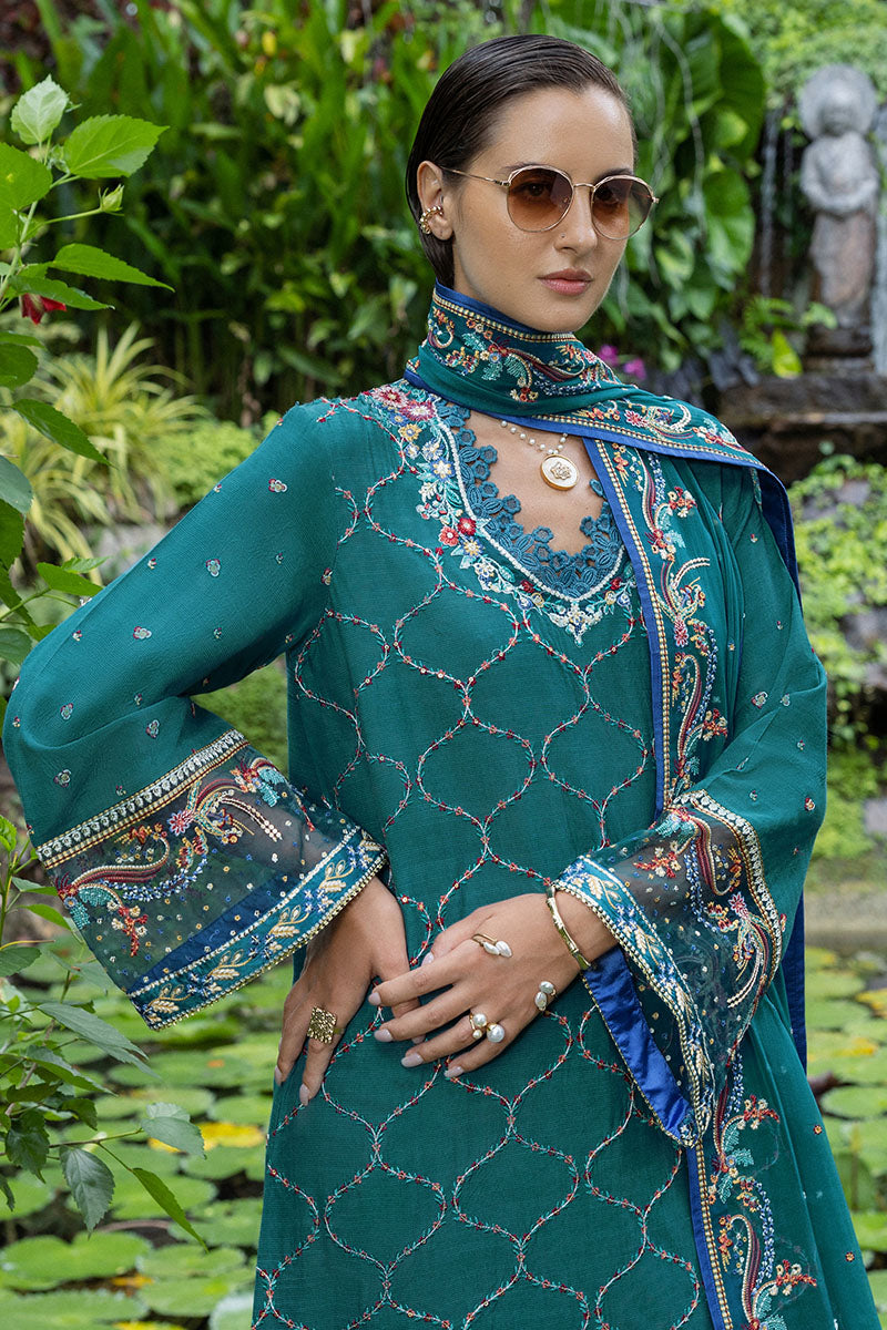 Mushq | Nuvera Raw Silk | Valene - Pakistani Designer Dress - by Mushq - Type : Ladies Clothes - 100% Original at Saira Sultan
