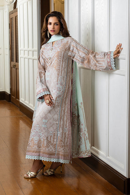 Mushq | Seraph Jacquard Lawn 25 | Arsinoe S Off White Lawn
