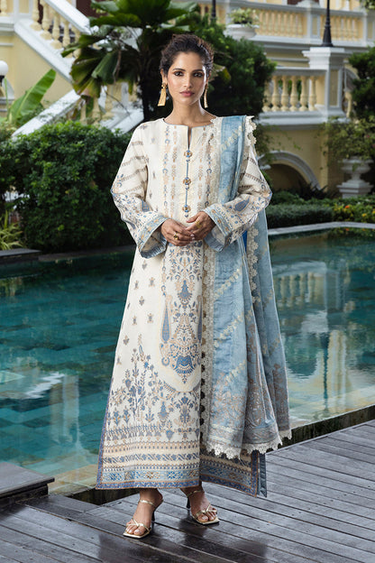Mushq | Seraph Jacquard Lawn 25 | Calafia XS Off White Lawn