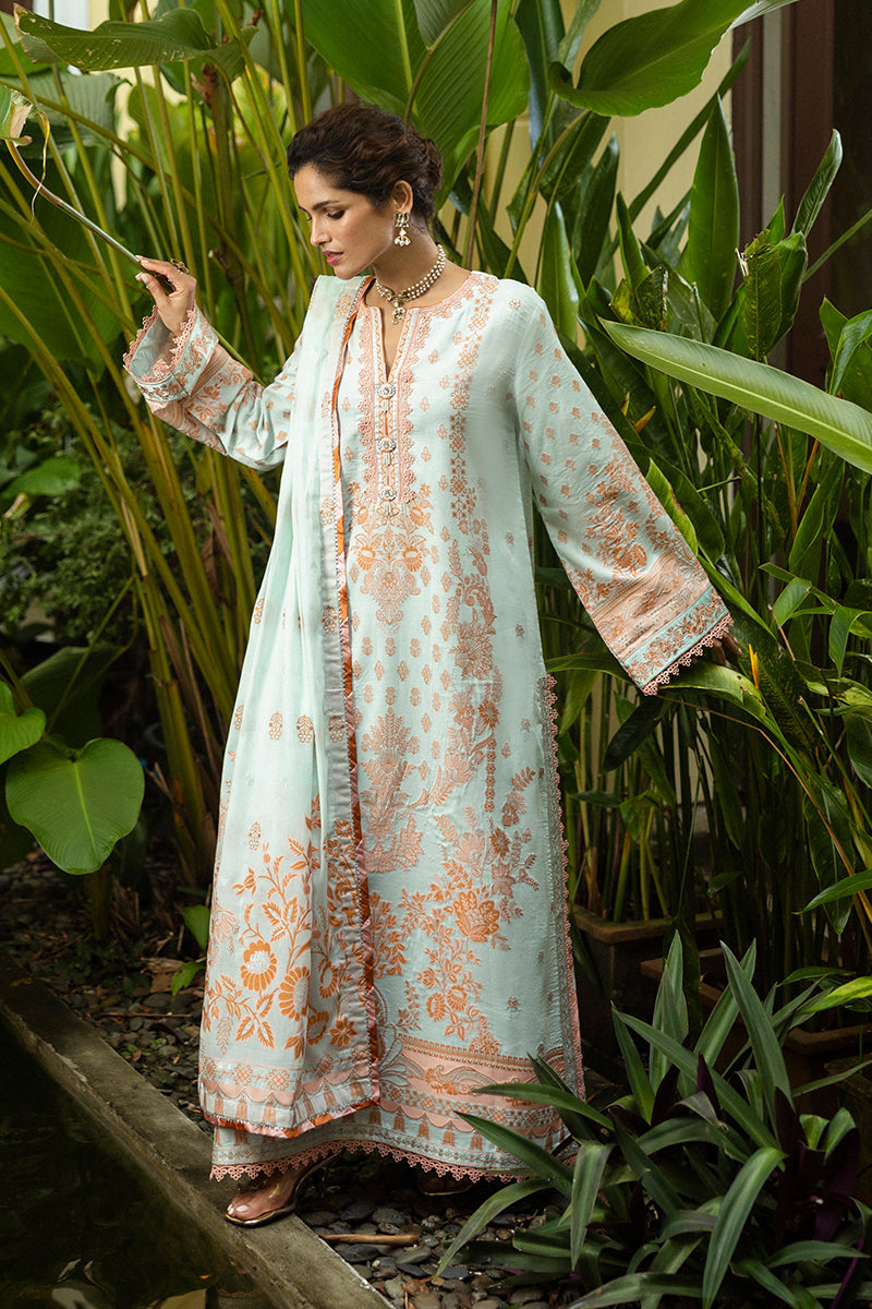 Mushq | Seraph Jacquard Lawn 25 | Amalthea XL Gray Lawn