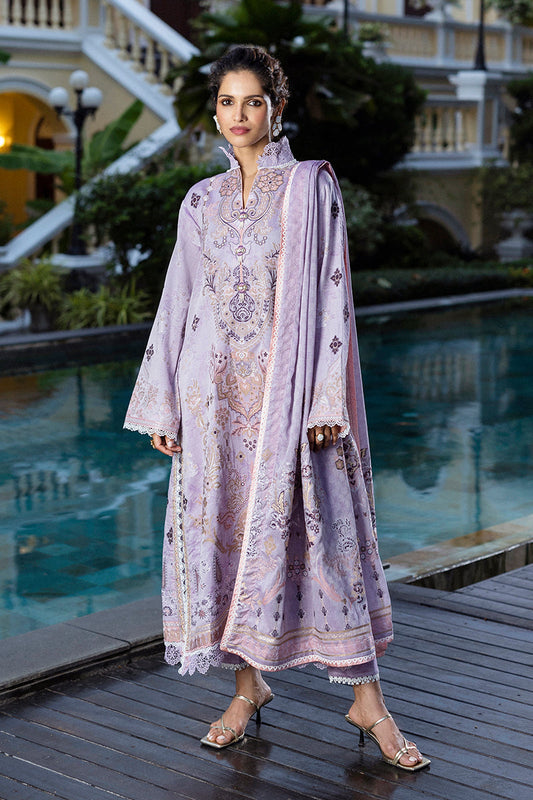 Mushq | Seraph Jacquard Lawn 25 | Theidara XS Lilac Lawn