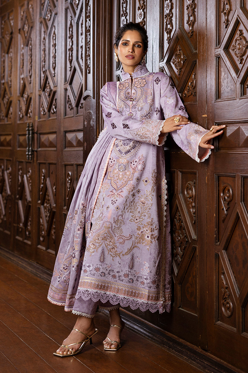 Mushq | Seraph Jacquard Lawn 25 | Theidara XL Lilac Lawn