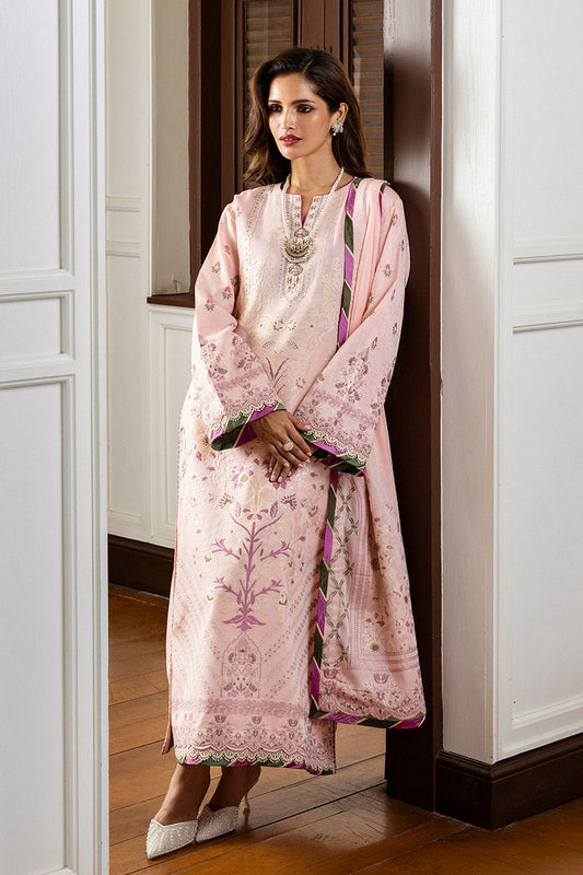 Mushq | Seraph Jacquard Lawn 25 | Lillian XS Pink Lawn