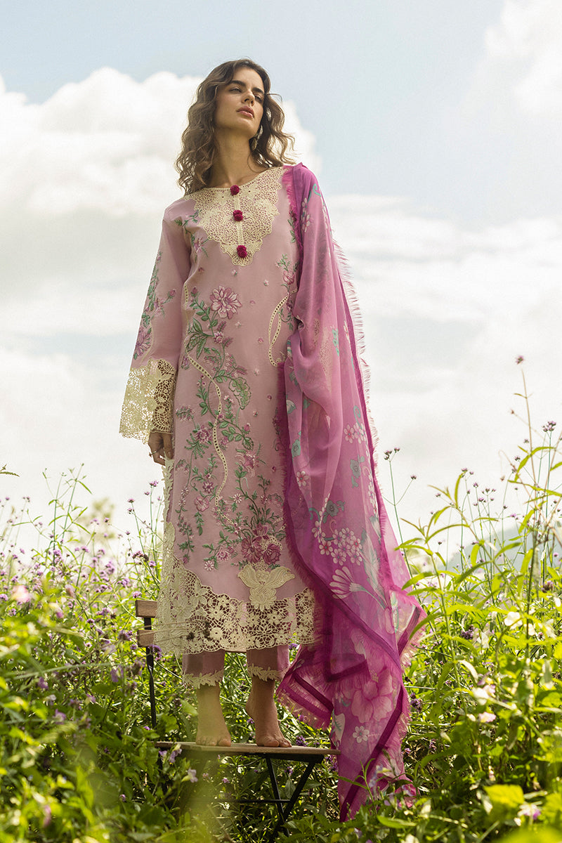 Mushq | Secret Garden Hemline 25 | Lavendar whispers M Lavender Pinocchio Lawn