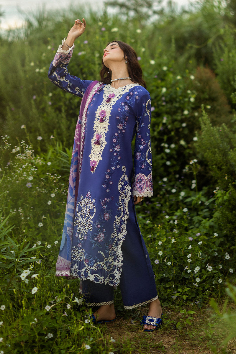 Mushq | Secret Garden Hemline 25 | Dreamisy Daisy S Blue Lawn