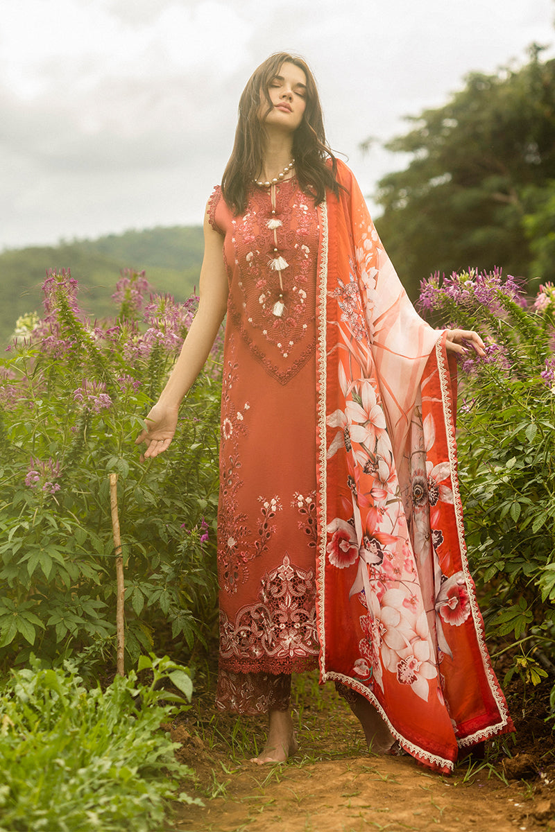 Mushq | Secret Garden Hemline 25 | Dewdrop Garden XS Rust Lawn