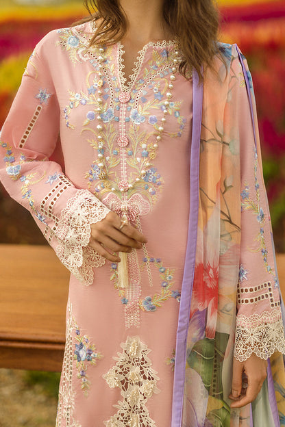 Mushq | Secret Garden Hemline 25 | Butterfly Kisses L Pink Lawn