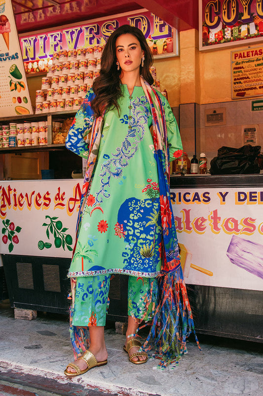 Mushq | La Dolce Hemline Prints 25 | Living Heart XS Pickle Green Lawn