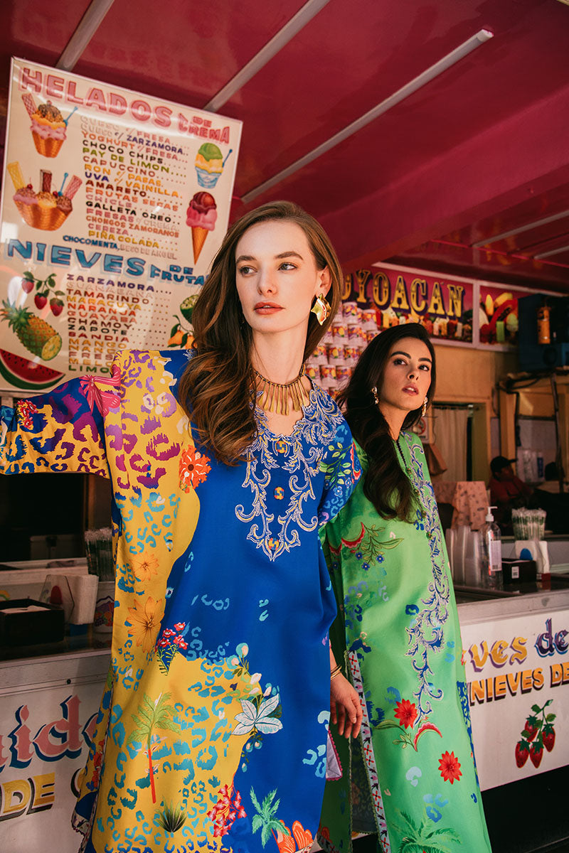 Mushq | La Dolce Hemline Prints 25 | Living Heart XL Pickle Green Lawn