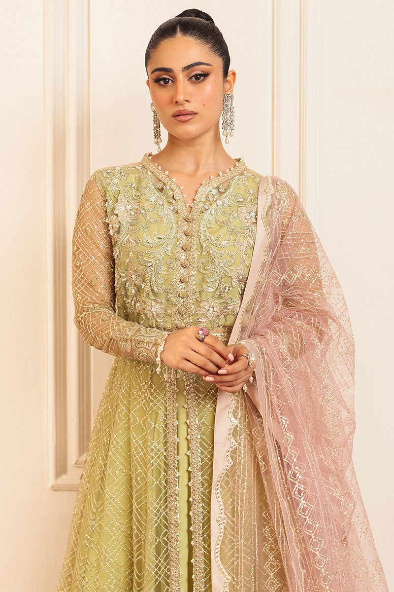 Mushq | Hemline Aura Debut Wedding Formals | WASABI - Pakistani Designer Dress - by Mushq | Type: Formal - 100% Original at Saira Sultan