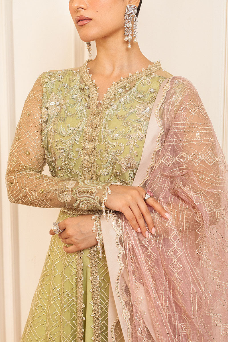 Mushq | Hemline Aura Debut Wedding Formals | WASABI - Pakistani Designer Dress - by Mushq | Type: Formal - 100% Original at Saira Sultan