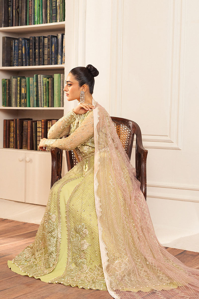 Mushq | Hemline Aura Debut Wedding Formals | WASABI - Pakistani Designer Dress - by Mushq | Type: Formal - 100% Original at Saira Sultan