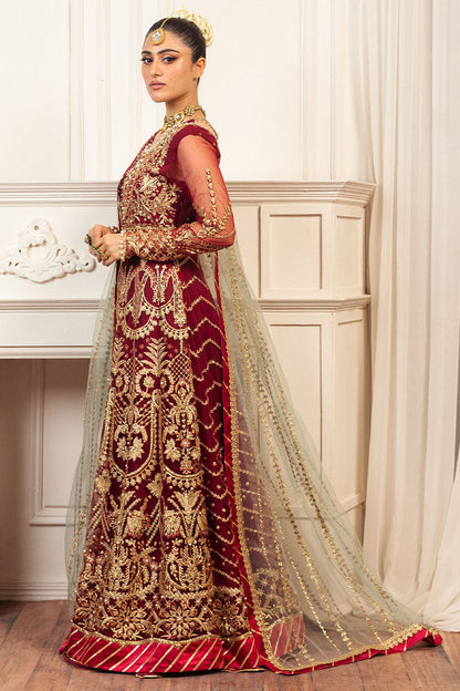 Mushq | Hemline Aura Debut Wedding Formals | SCARLET - Pakistani Designer Dress - by Mushq | Type: Formal - 100% Original at Saira Sultan