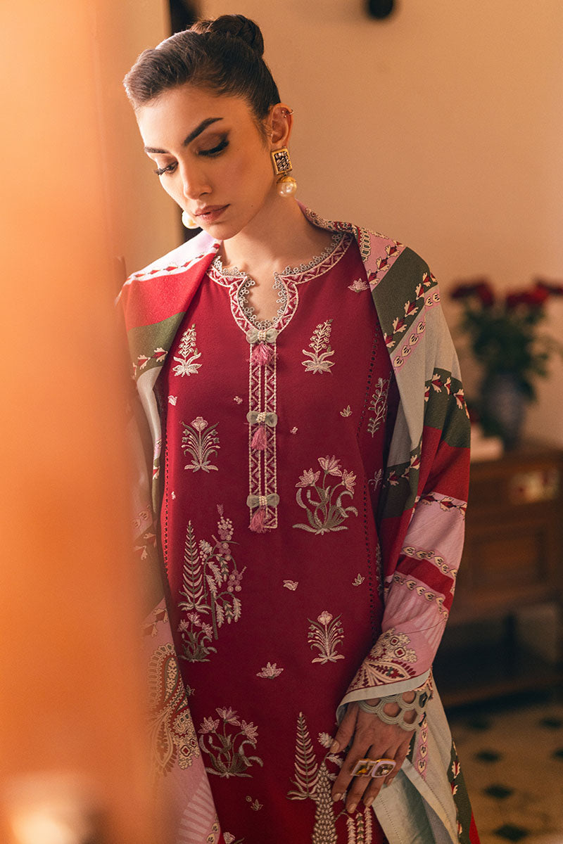 Mushq | Symphony Karandi Collection | VELVET ROSE - Pakistani Designer Dress - by Mushq | Type: Ladies Clothes - 100% Original at Saira Sultan