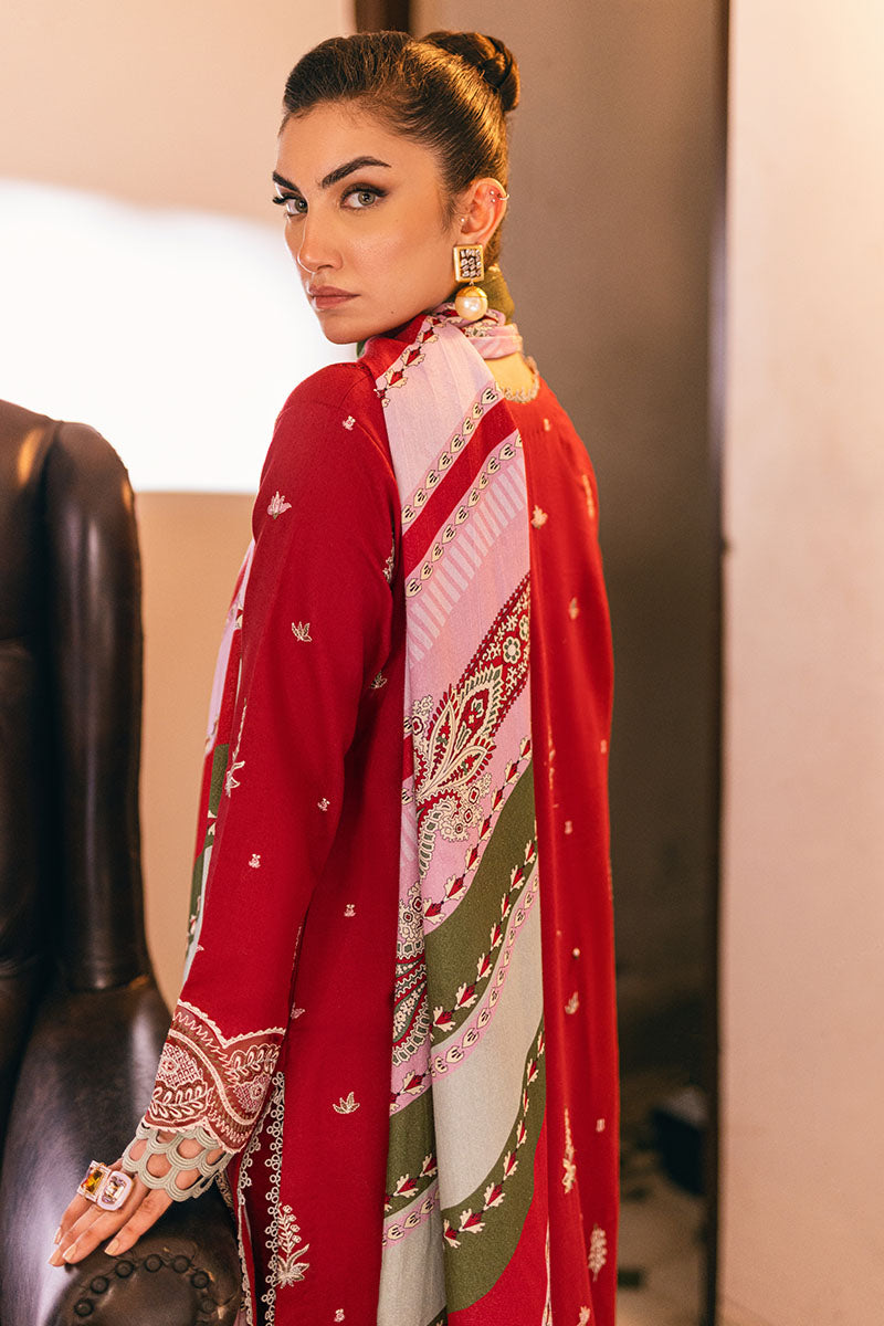 Mushq | Symphony Karandi Collection | VELVET ROSE - Pakistani Designer Dress - by Mushq | Type: Ladies Clothes - 100% Original at Saira Sultan