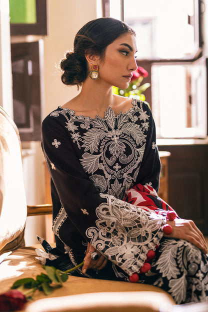 Mushq | Symphony Karandi Collection | MIDNIGHT MAGIC - Pakistani Designer Dress - by Mushq | Type: Ladies Clothes - 100% Original at Saira Sultan