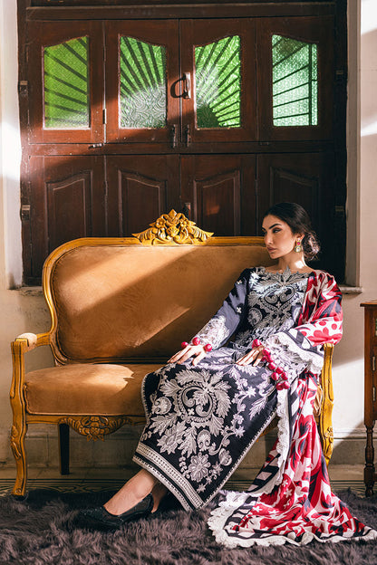 Mushq | Symphony Karandi Collection | MIDNIGHT MAGIC - Pakistani Designer Dress - by Mushq | Type: Ladies Clothes - 100% Original at Saira Sultan