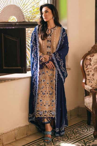 Mushq | Symphony Karandi Collection | SAFFRON KISS - Pakistani Designer Dress - by Mushq | Type: Ladies Clothes - 100% Original at Saira Sultan