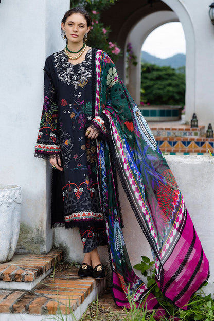 Mushq | Mirasol Printed Cambric | Medi Noche - Pakistani Designer Dress - by Mushq - Type : Ladies Clothes - 100% Original at Saira Sultan