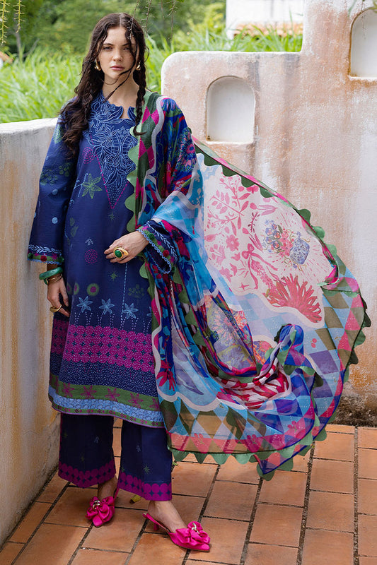 Mushq | Mirasol Printed Cambric | Amor Grito - Pakistani Designer Dress - by Mushq - Type : Ladies Clothes - 100% Original at Saira Sultan