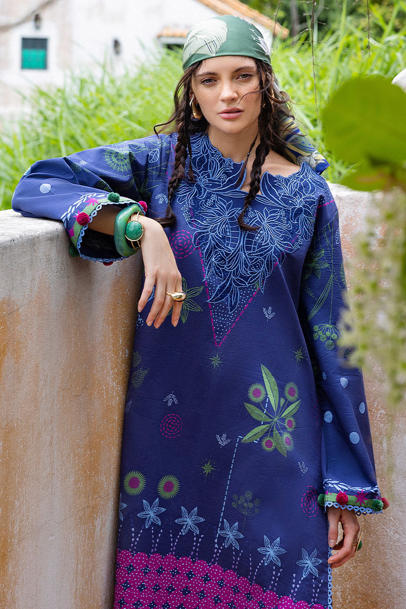 Mushq | Mirasol Printed Cambric | Amor Grito - Pakistani Designer Dress - by Mushq - Type : Ladies Clothes - 100% Original at Saira Sultan