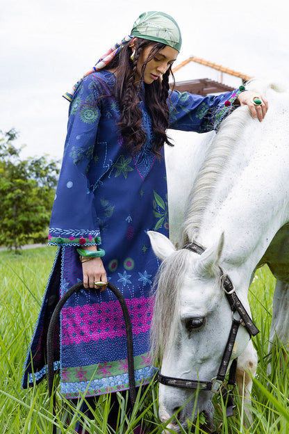 Mushq | Mirasol Printed Cambric | Amor Grito - Pakistani Designer Dress - by Mushq - Type : Ladies Clothes - 100% Original at Saira Sultan