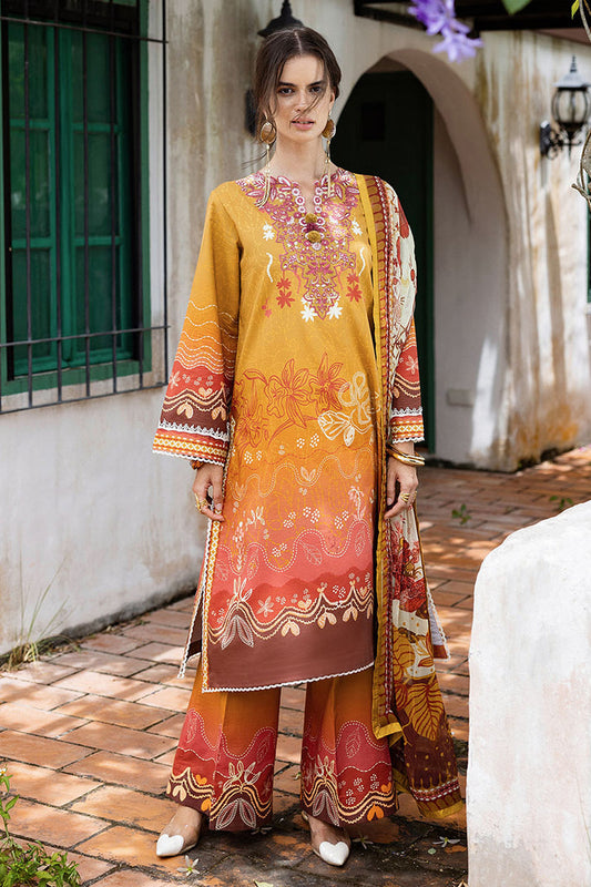 Mushq | Mirasol Printed Cambric | Desierto Sol - Pakistani Designer Dress - by Mushq - Type : Ladies Clothes - 100% Original at Saira Sultan
