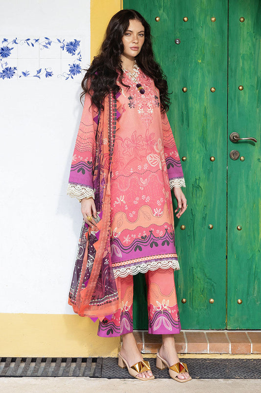 Mushq | Mirasol Printed Cambric | Amber Luz - Pakistani Designer Dress - by Mushq - Type : Ladies Clothes - 100% Original at Saira Sultan