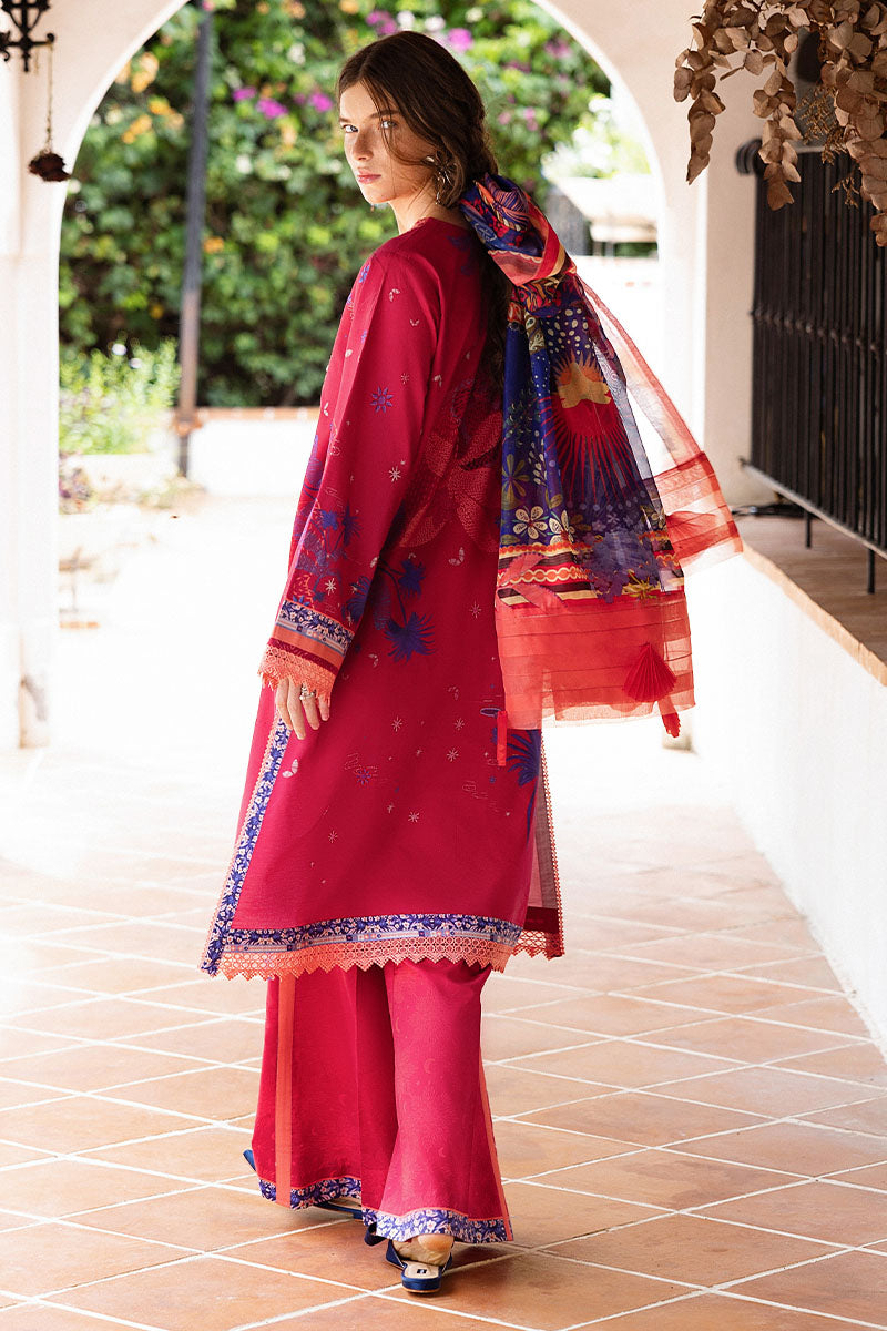 Mushq | Mirasol Printed Cambric | Voz Dulce - Pakistani Designer Dress - by Mushq - Type :  - 100% Original at Saira Sultan