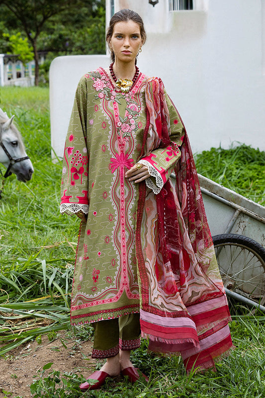 Mushq | Mirasol Printed Cambric | Cielo Sol - Pakistani Designer Dress - by Mushq - Type : Ladies Clothes - 100% Original at Saira Sultan