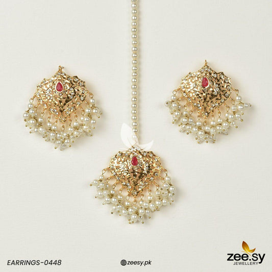 Hyderabadi Earrings-0448 Default Title