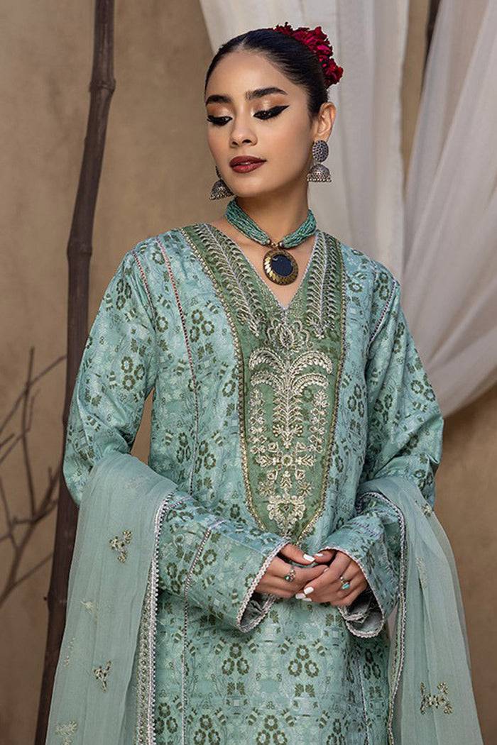 Humdum | Ishq Embroidered Collection | IS-05 - Pakistani Designer Dress - by HumDum | Type: Casuals - 100% Original at Saira Sultan