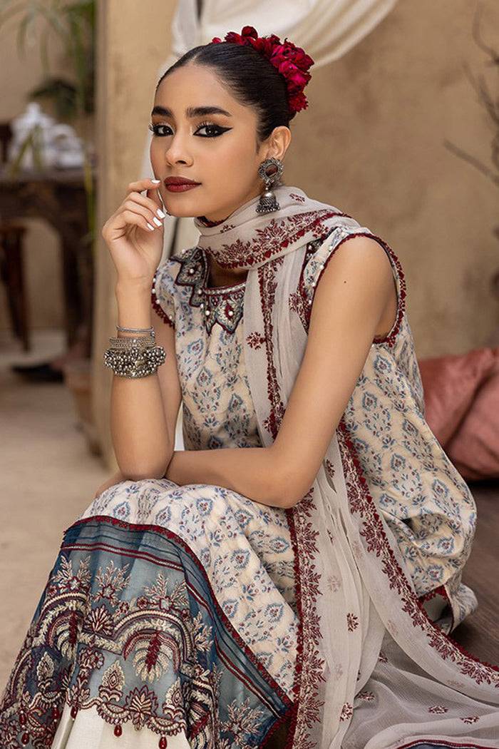 Humdum | Ishq Embroidered Collection | IS-08 - Pakistani Designer Dress - by HumDum | Type: Casuals - 100% Original at Saira Sultan