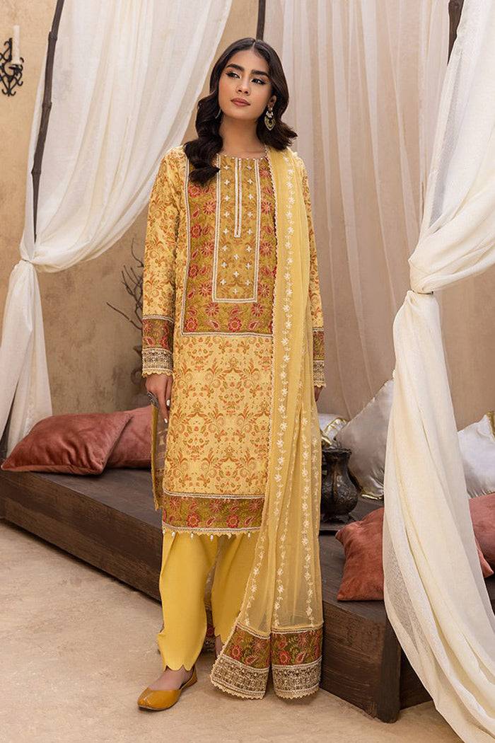Humdum | Ishq Embroidered Collection | IS-02 - Pakistani Designer Dress - by HumDum | Type: Casuals - 100% Original at Saira Sultan