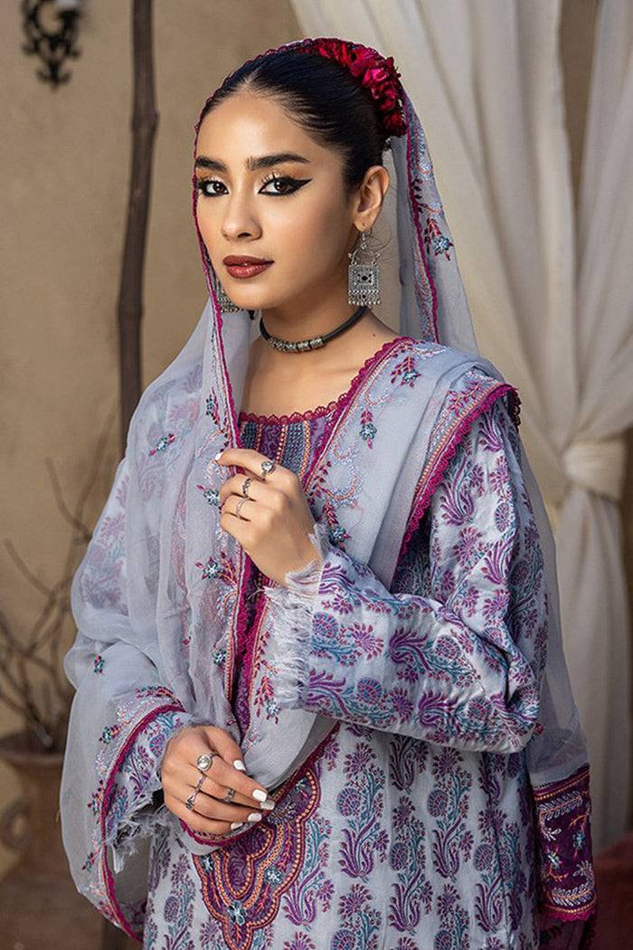 Humdum | Ishq Embroidered Collection | IS-03 - Pakistani Designer Dress - by HumDum | Type: Casuals - 100% Original at Saira Sultan
