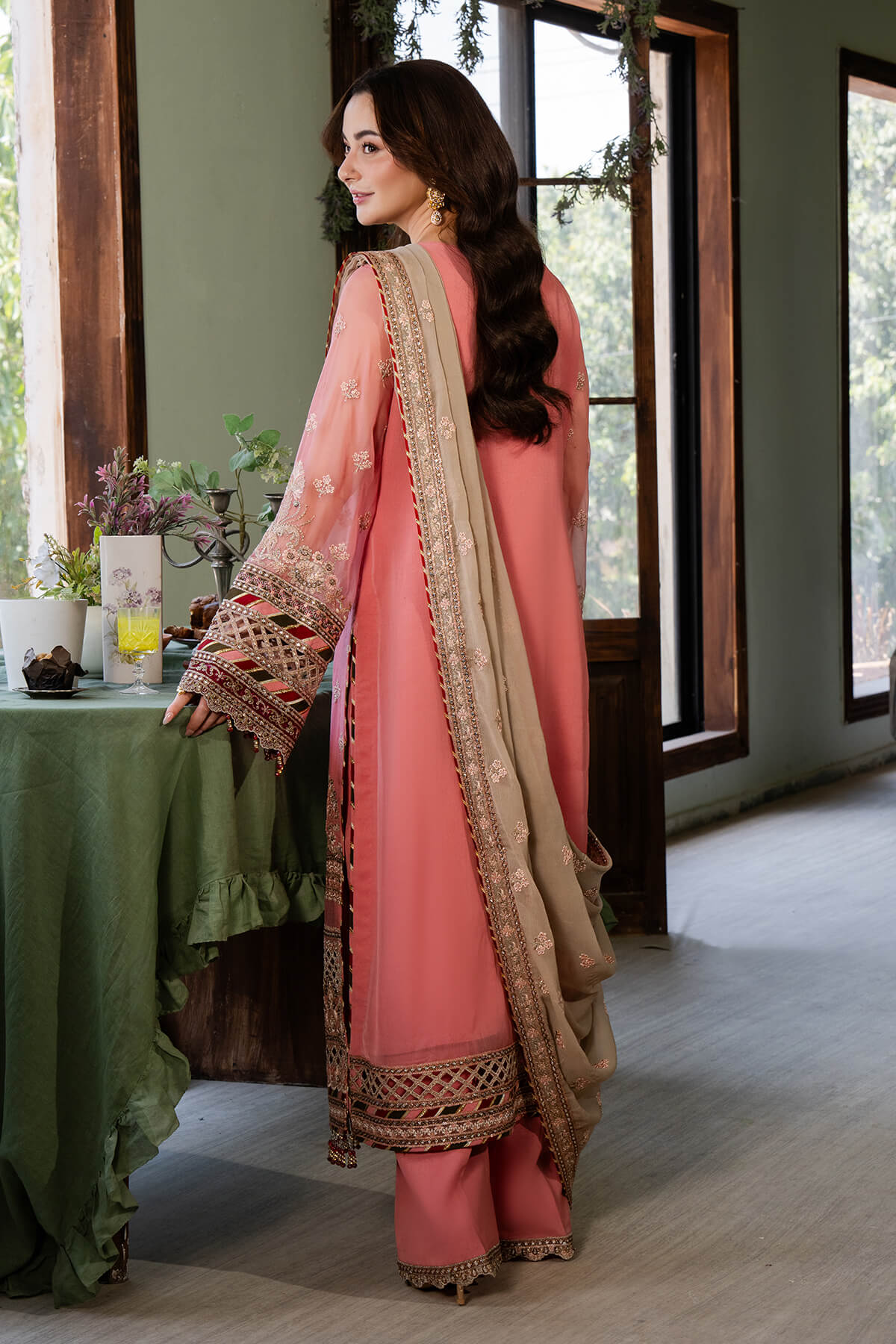Imrozia Premium | Naina Chiffon | I-189 Aainaa - Pakistani Designer Dress - by Imrozia Premium | Type: Formal - 100% Original at Saira Sultan