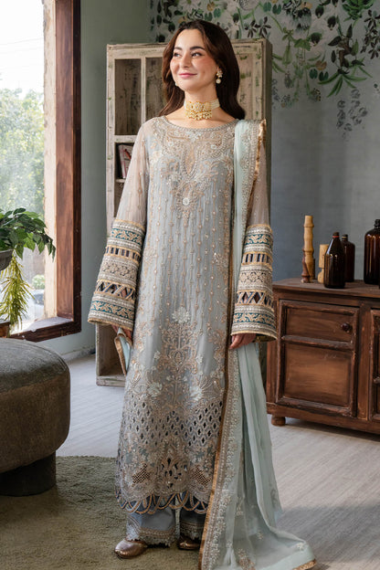 Imrozia Premium | Naina Chiffon | I-190 Rumman - Pakistani Designer Dress - by Imrozia Premium | Type: Formal - 100% Original at Saira Sultan