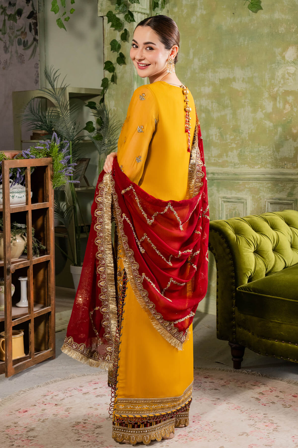 Imrozia Premium | Naina Chiffon | I-196 Naaz - Pakistani Designer Dress - by Imrozia Premium | Type: Formal - 100% Original at Saira Sultan