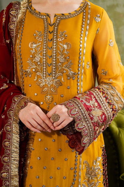 Imrozia Premium | Naina Chiffon | I-196 Naaz - Pakistani Designer Dress - by Imrozia Premium | Type: Formal - 100% Original at Saira Sultan