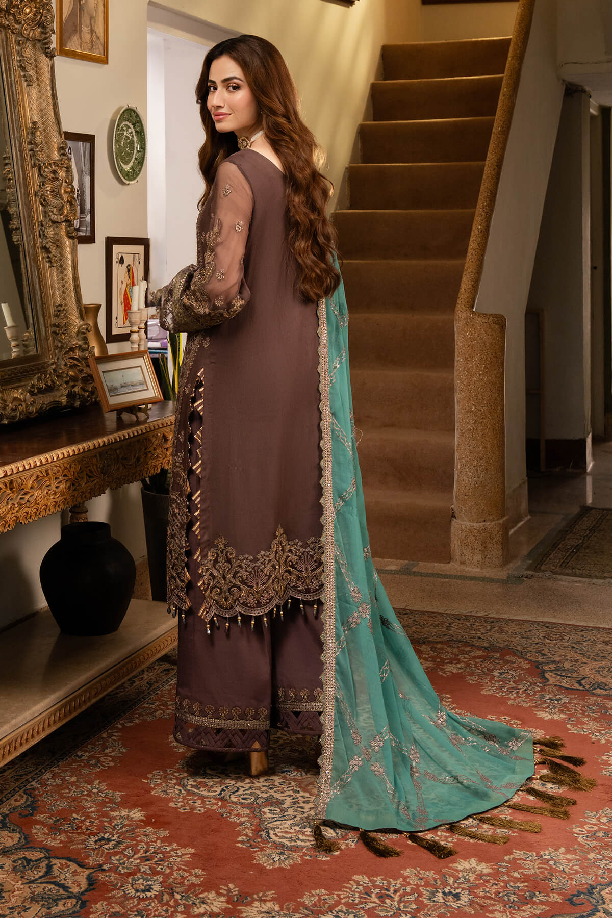 Imrozia Premium | Noor Jahan Formals | I-199 Khawab - Pakistani Designer Dress - by Imrozia Premium | Type: Formal - 100% Original at Saira Sultan